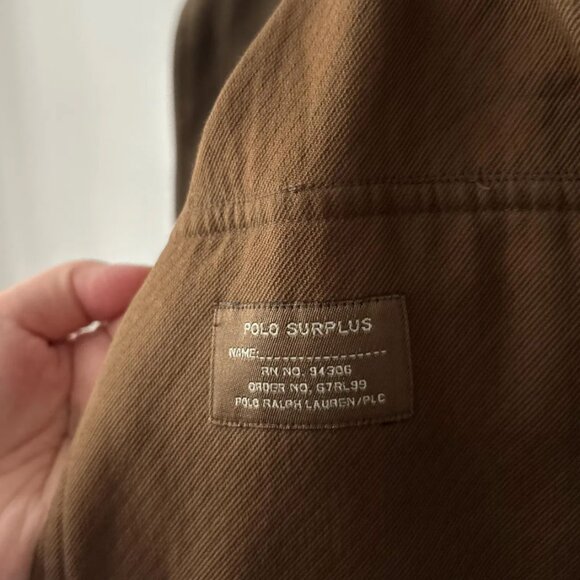 1990s Polo Ralph Lauren Wool Jacket | Vintage Green Sport Coat with Pockets - Picture 8 of 11